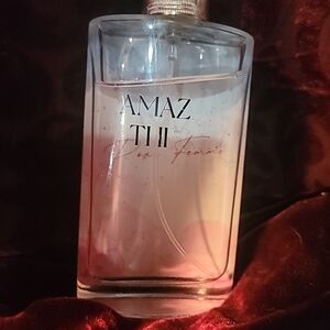 AMAZ TII Pour Femme Pink Gradient Glass Perfume Bottle